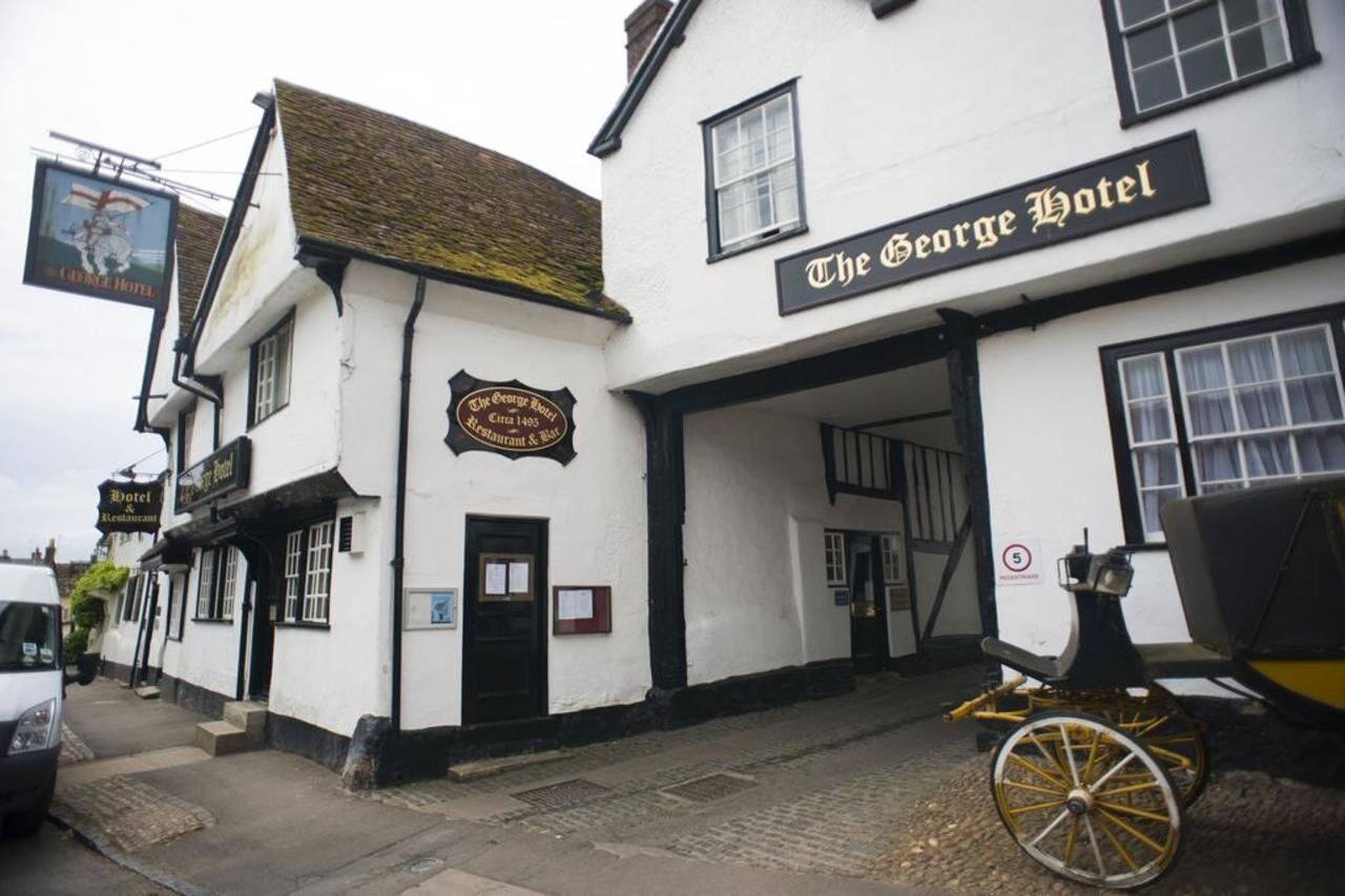 George Hotel Dorchester On Thames Zewnętrze zdjęcie